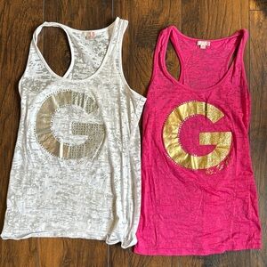Guess women’s tank tops size M 2 total (F)